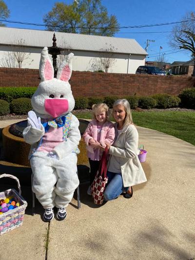 Kennedy Sims and the Easter Bunny