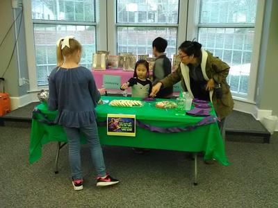 Mardi Gras Food Table